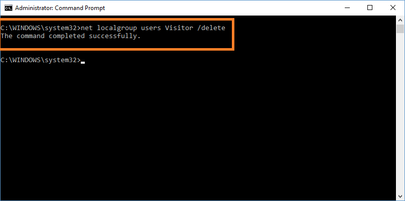 Windows 10 – Eingabeaufforderung – Besucher – Löschen – Windows Wally