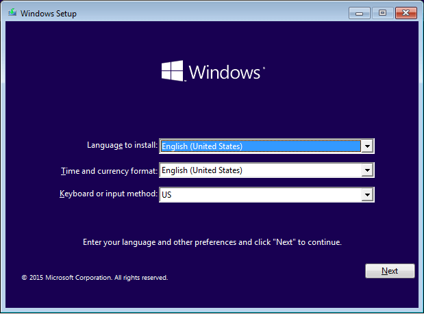 0x0000007E – Windows 10 reparieren – Bildschirm 1 – Windows Wally