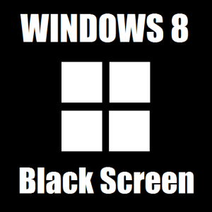 So beheben Sie den schwarzen Bildschirm von Windows 8