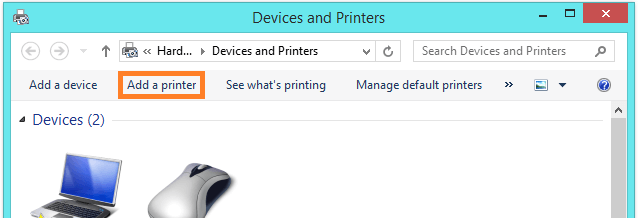 Windows 8-Drucker – Einen Drucker hinzufügen – Windows Wally