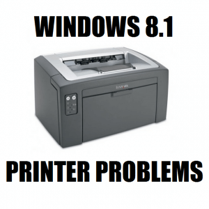 Fehlerbehebung bei Windows 8-Druckerproblemen