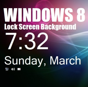 So ändern Sie den Windows 8-Hintergrund vor der Anmeldung