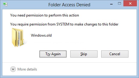 Windows.old – Sie benötigen eine Berechtigung, um diese Aktion auszuführen – Cover – Windows Wally