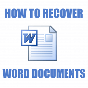 Wie stellt man ein Word-Dokument wieder her?
