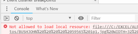 Wie behebt man den Fehler „Lokale Ressourcen dürfen nicht geladen werden“ in Chrome?