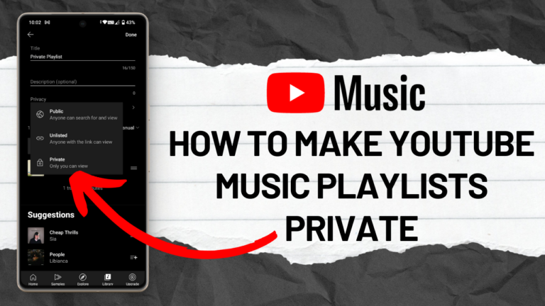 So machen Sie Ihre YouTube-Musikwiedergabelisten privat [Guide]