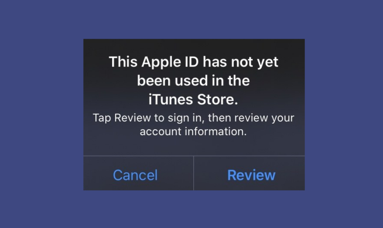 So beheben Sie den Fehler, dass die Apple-ID im iTunes Store nicht verwendet wurde