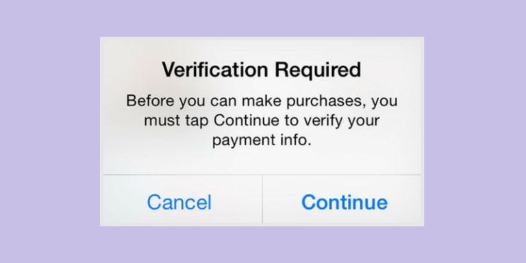 Wie behebe ich den Fehler „Verifizierung erforderlich“ im App Store?